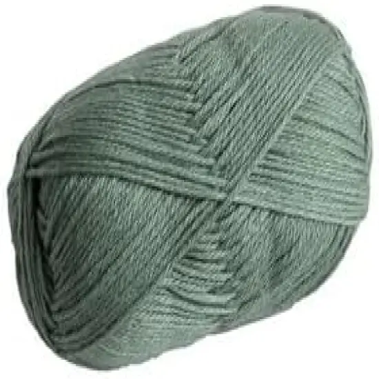 Mighty Stitch Acrylic and Superwash Wool Blend Worsted Weight Green Yarn Pack - 10 skeins of 100g Each - 2080 Yards Total (Sage) {3}