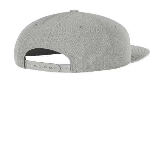 New Era&reg; Original Fit Diamond Era Flat Bill Snapback Cap Grey {2}