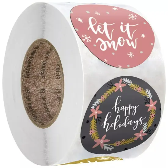 1.5 inch Thank You For Supporting My Business Decals Seals Labels Craft Stickers {2}