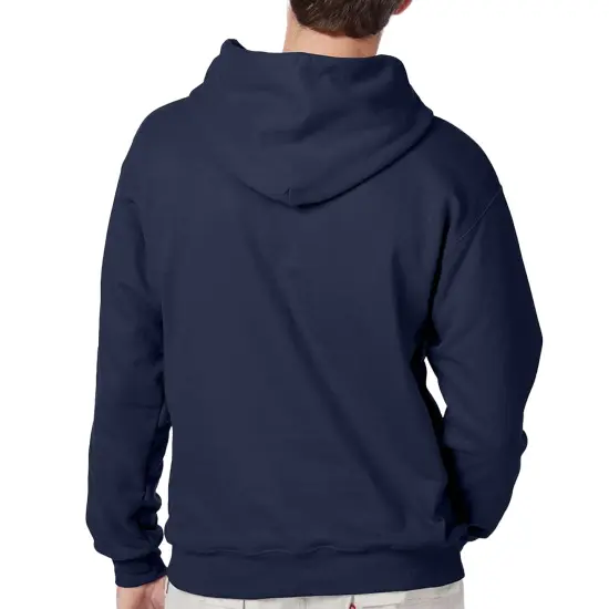 Hanes Ultimate Cotton Hooded Sweatshirt, Winter Casual Multicolor Hooded Sweater jacket Navy {2}