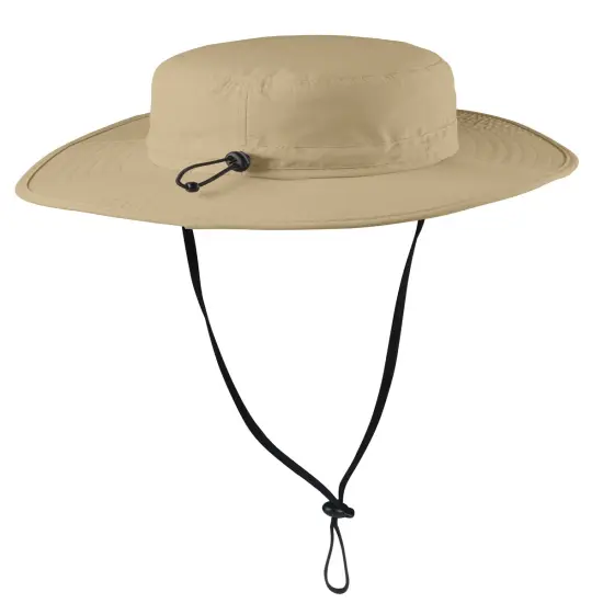 Port Authority&reg; Outdoor Wide Brim Hat Coffee Cream {2}