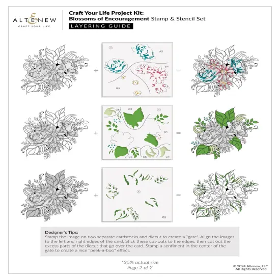 Craft Your Life Project Kit: Blossoms of Encouragement {4}