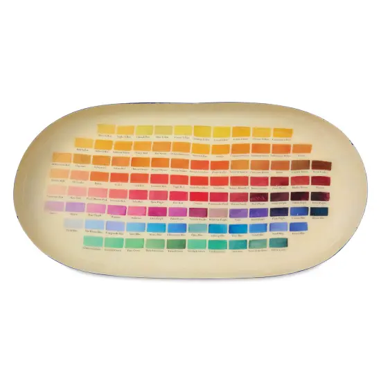 Roomytown Enamel Trays - Nomenclature of Colors, 4-7/10" x 9-4/5" x 3/5" {1}