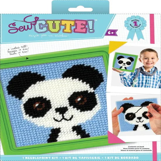 ColorBok 73428 Sew Cute Needlepoint Paul Panda {2}