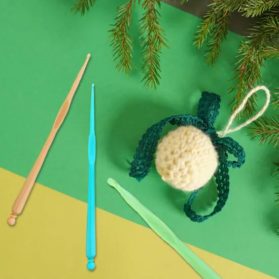 Plastic Crochet Hooks 12 pcs Different Sizes (2.0mm - 10.0mm) Crochet Needles QLRFFLJOY Colorful Crochet Hook Set DIY Yarn Weaving Tools for Scarf Hat Gloves Knitting {4}