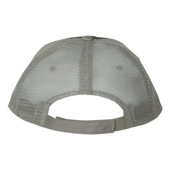 Valucap&reg; Sandwich Trucker Cap Stylish Comfortable Fit Navy/ Grey {2}