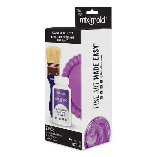 Brea Reese Mix2Mold Gloss Sealer Set - 6 oz w/ Applicator {1}