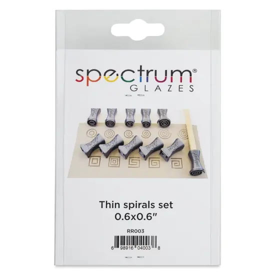 Spectrum Stamps - Thin Spirals, Set of 11 {1}