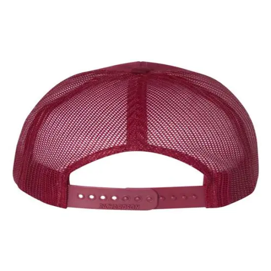 Richardson&reg; Snapback Trucker Cap Cardinal {2}