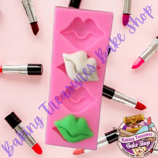 LIPS Quad Silicone Mold {2}