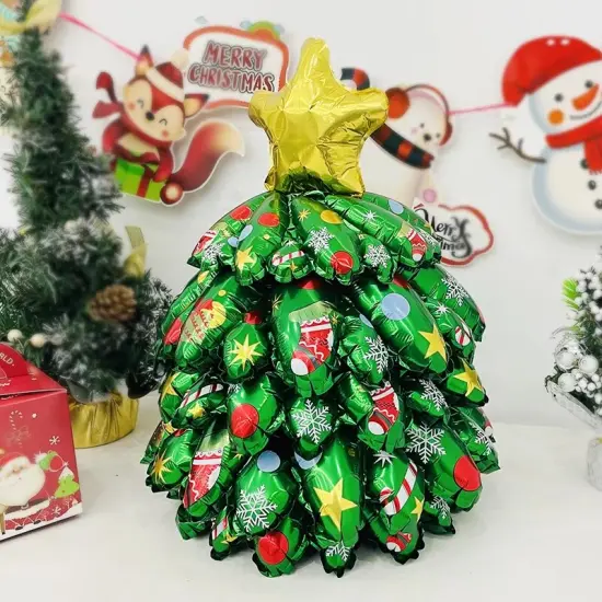 Christmas Tree Standing Foil Balloon Decoration F07M1-69 {1}
