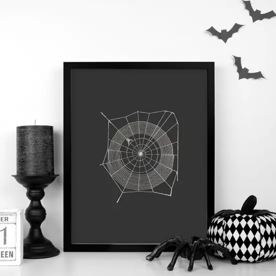 AnyDesign 6Pcs Halloween Wall Art Prints 8 x 10 Inch {3}