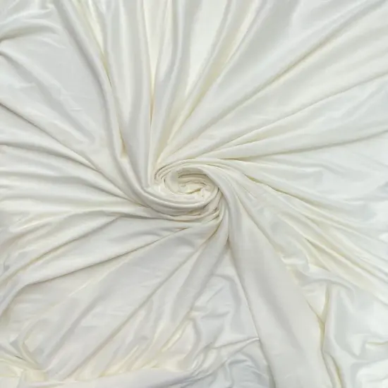 1 Yard Ivory Stretch Matte Polyester Lining Fabric For Bridal Gowns Dresses Sewing 60 Inches Wide {3}