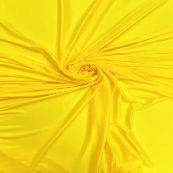 1 Yard Matte Yellow Stretch Lining Fabric 60&Prime; Wide for Dresses and DIY Crafts {2}