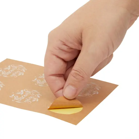 Rustic Kraft Thank You Cards with Envelopes and Seals, 6 Designs (4x6 In, 48 Pack) {3}