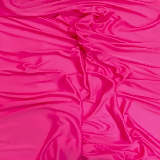 1 Yard Hot Pink Matte Stretch Lining Fabric For Formal Dresses And Costumes 60 Inches Wide {2}