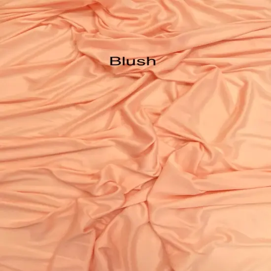 1 Yard Blush Matte Stretch Lining Fabric For Dresses Costumes Sewing Projects 60 Inches Wide {1}