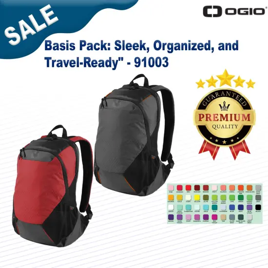 OGIO® Basis Pack: Sleek Organized and Travel Ready Cobalt Blue {2}