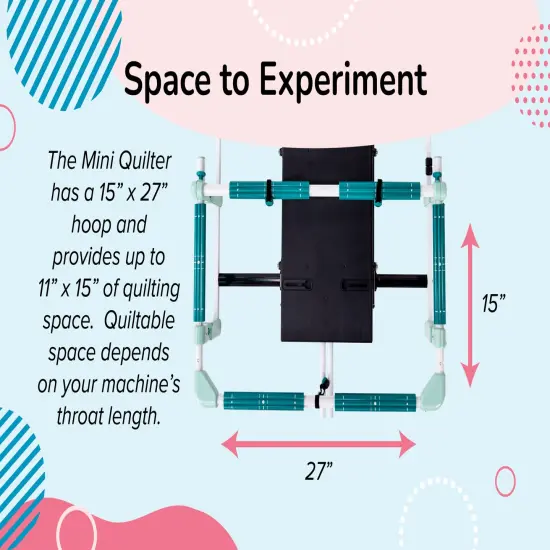 Grace Mini Quilter Long Arm Quilting Machine {4}
