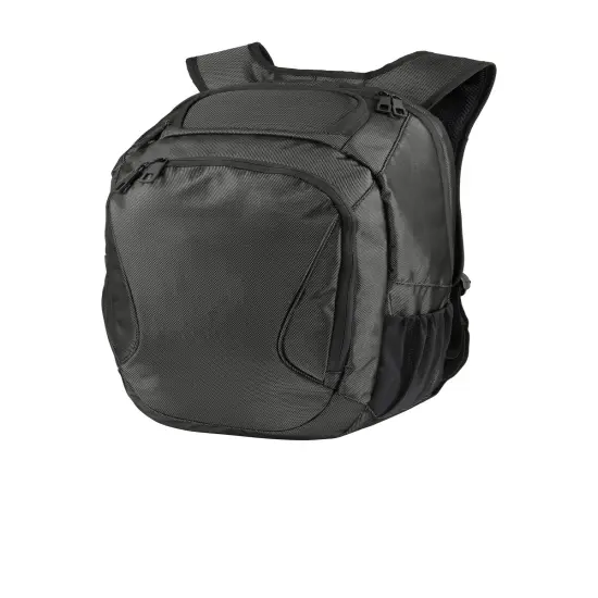 Port Authority&reg; Form Backpack Dark Grey/Blk {1}