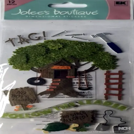 Jolee's Boutique Clubhouse Dimensional Stickers {1}