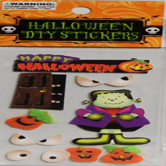 Halloween DIY Dimensional Stickers {1}