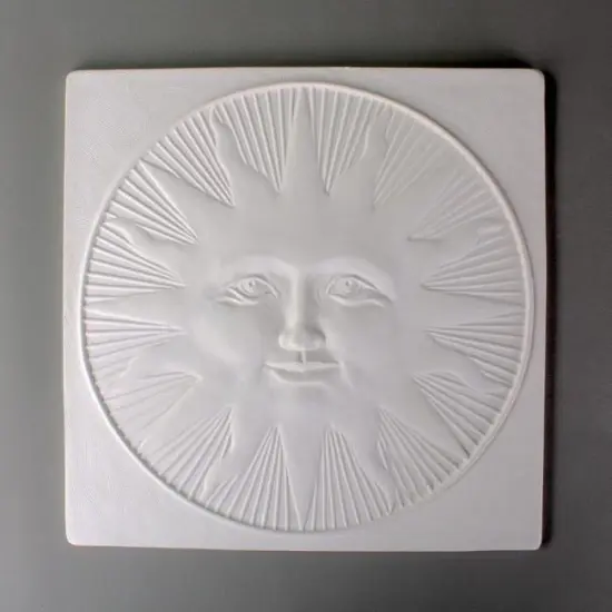 8&rdquo; x 3" x 1.5" Sun Texture Glass Fusing Kiln Mold {3}