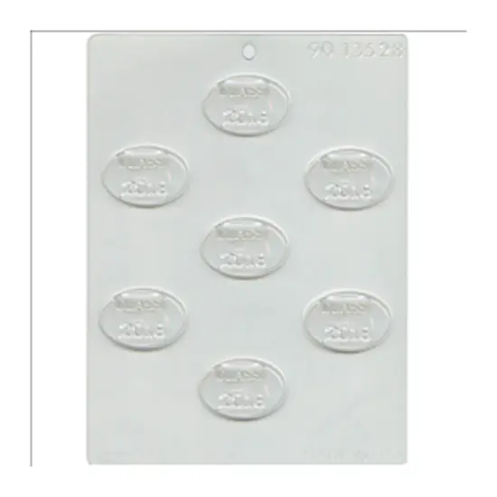 Class of 2018 Oval Chocolate Mold {1}