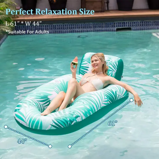 Luxury Relaxation with the Inflatable Pool Chair Float {5}