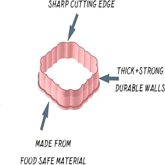 Cookie Cutter and Stencil Set Bundle Easter Bunny Cookie Cutter and Stencil Set - Bunny-Shaped Cookie Cutters with Stencils for Easter Baking, Holiday Decorations, and Party Treats (Easter Bunny) {3}