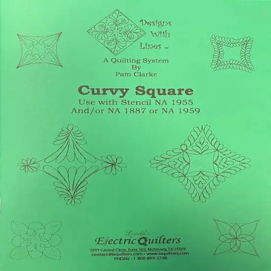 1955 Curvy Square Book {1}