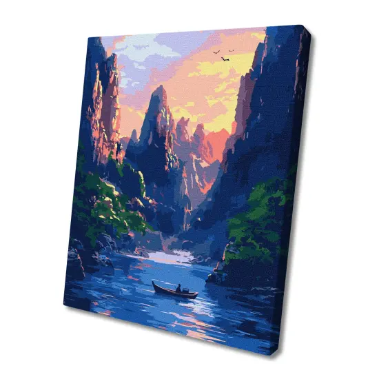 Painting by Numbers kit The majestic mountains KHO6365 {1}