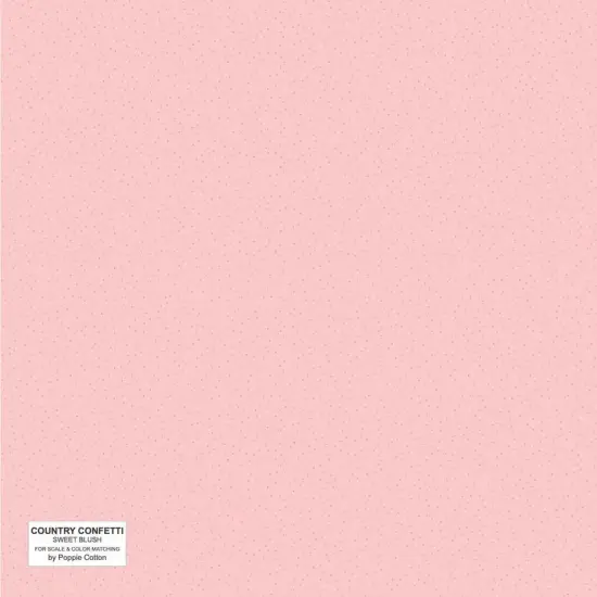 Pink Sweet Blush Cotton 44"/45" Fabric Per Yard {1}