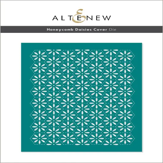Honeycomb Daisies Cover Die {1}