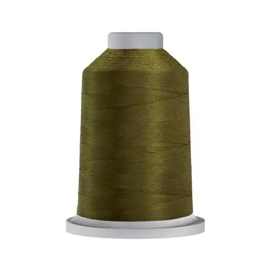 65825 Light Olive Glide Polyester Thread - 5,500 yards King Spool {1}