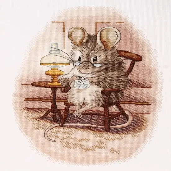 Needlewoman mouse Counted cross stitch kit 1224A {1}