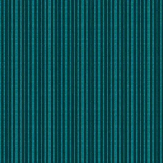 Dark Teal Dahlias at Dusk Stripe Cotton 44"/45" Fabric Per Yard {1}