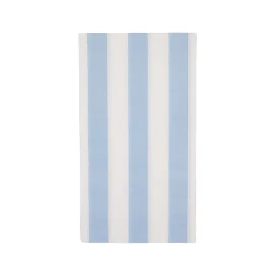 SKY BLUE SIGNATURE CABANA STRIPE GUEST TOWELS {1}