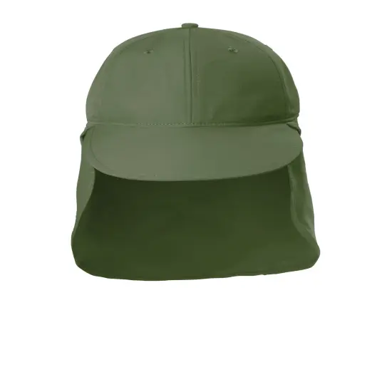 Port Authority&reg; Outdoor UV Sun Shade Cap Olive Leaf {1}