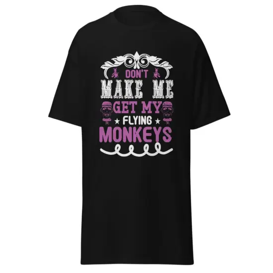 Halloween flying monkeys t-shirt design unisex {3}