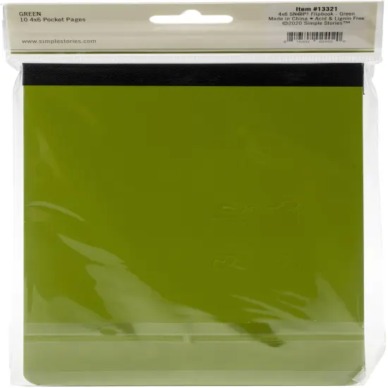 Simple Stories Sn@p! Flipbook 4"X6" {4}