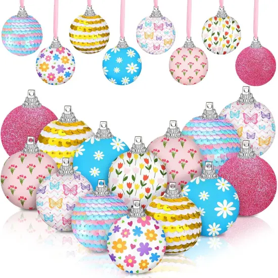 16 Pcs Spring Ornaments for Tree {1}