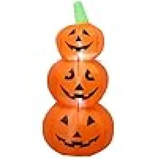 3 Pumpkins Outside Decoration {2}