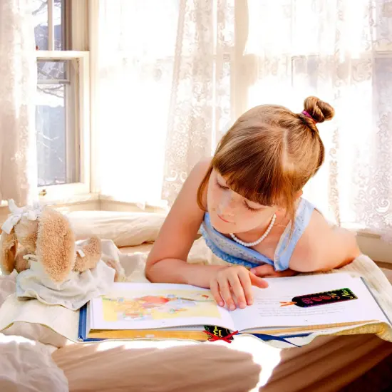 Scratch Paper Art Bookmarks {6}