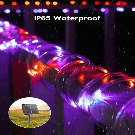 39FT 100 LED Solar Halloween String Lights {3}