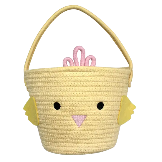 ROPE CHICK EASTER BASKET {1}