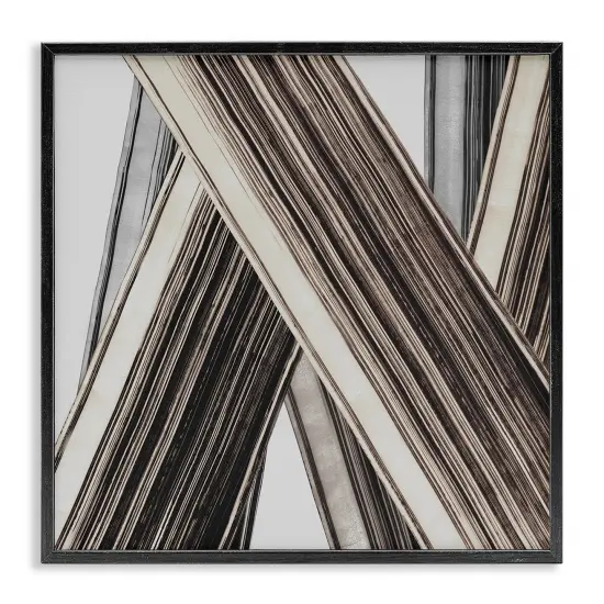 Stupell Industries Intersecting Lines Abstract Framed Giclee Wall Art Design by PI Studio {1}