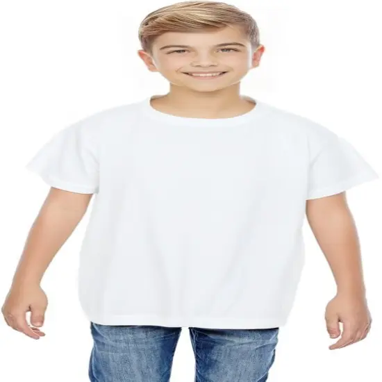 Comfort Colors&reg; Garment Dyed Youth Heavyweight Crewneck Short Sleeve T-Shirt White {1}