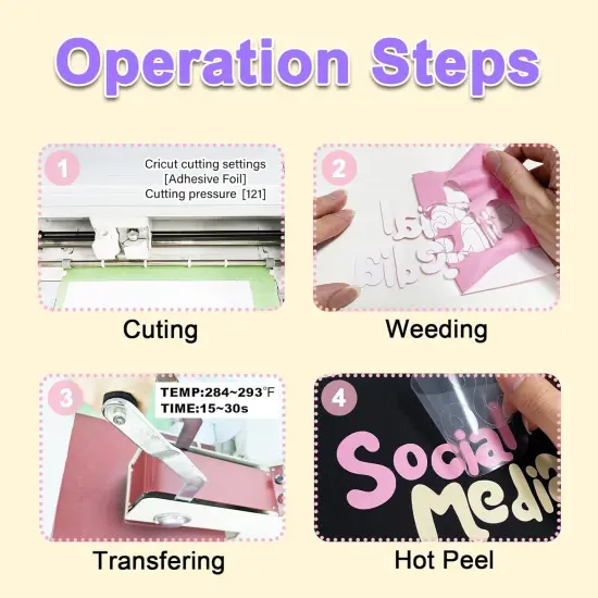 11-Pcs Bohe Color Heat Transfer Vinyl Sheets 12x10 Inch {4}