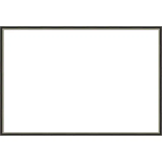 Theo Narrow Framed Dry Erase Magnetic Board Blue {7}